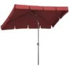 Schneider Schirme Balkonschirm Aquila 120 Cm X 225 Cm Dunkelrot -Outdoor Schirm Verkauf 475482 2630 1