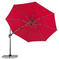 Schneider Schirme Ampelschirm Bermuda Ø 350 Cm Rot Mit Kurbelmechanik 22 Schneider Schirme Ampelschirm Bermuda Ø 350 Cm Rot Mit Kurbelmechanik -Outdoor Schirm Verkauf 475706 2630 5