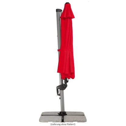 Schneider Schirme Ampelschirm Bermuda Ø 350 Cm Rot Mit Kurbelmechanik 10 Schneider Schirme Ampelschirm Bermuda Ø 350 Cm Rot Mit Kurbelmechanik – Bild 8