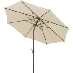 Schneider Sonnenschirm Harlem Natur Ø 270 Cm 12 Schneider Sonnenschirm Harlem Natur Ø 270 Cm -Outdoor Schirm Verkauf 4757316 64002 3