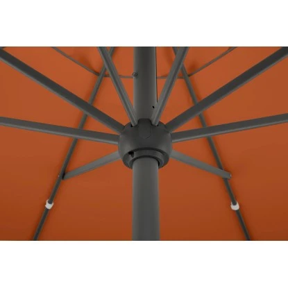 Schneider Schirme Marktschirm Adria Ø 300 Cm Terracotta Mit Kurbelmechanik 8 Schneider Schirme Marktschirm Adria Ø 300 Cm Terracotta Mit Kurbelmechanik – Bild 6