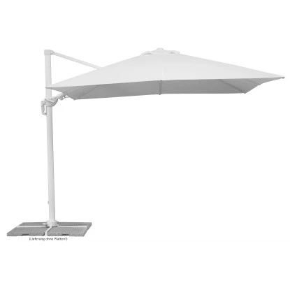 Schneider Schirme Ampelschirm Rhodos 300 Cm X 360 Cm Weiß Mit Kurbelmechanik 3 Schneider Schirme Ampelschirm Rhodos 300 Cm X 360 Cm Weiß Mit Kurbelmechanik