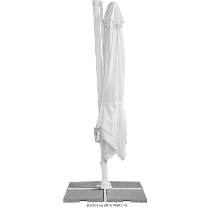 Schneider Schirme Ampelschirm Rhodos 300 Cm X 360 Cm Weiß Mit Kurbelmechanik 7 Schneider Schirme Ampelschirm Rhodos 300 Cm X 360 Cm Weiß Mit Kurbelmechanik – Bild 5