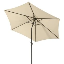 Schneider Sonnenschirm Napoli Natur Ø 270 Cm -Outdoor Schirm Verkauf 475800 2630 3