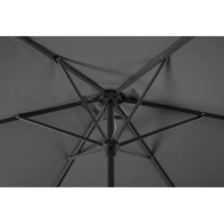 Schneider Sonnenschirm Napoli Anthrazit Ø 270 Cm -Outdoor Schirm Verkauf 475802 2630 4