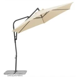 Schneider Ampelschirm Genua Natur Ø 300 Cm -Outdoor Schirm Verkauf 475808 2630 3