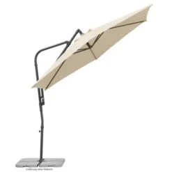 Schneider Ampelschirm Genua Natur Ø 300 Cm -Outdoor Schirm Verkauf 475808 2630 4