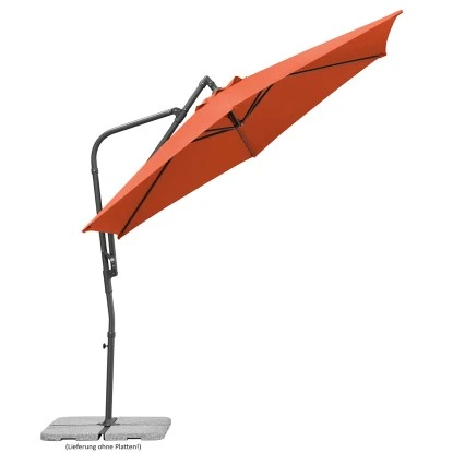Schneider Ampelschirm Genua Terracotta Ø 300 Cm 6 Schneider Ampelschirm Genua Terracotta Ø 300 Cm – Bild 4