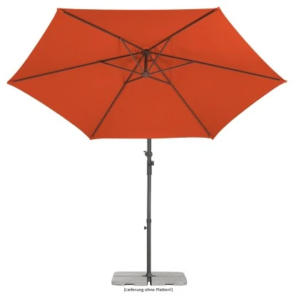 Schneider Ampelschirm Genua Terracotta Ø 300 Cm 7 Schneider Ampelschirm Genua Terracotta Ø 300 Cm – Bild 5