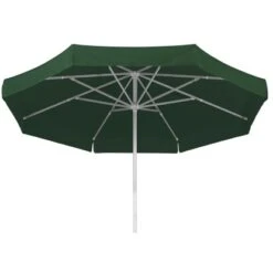 Schneider Schirme Marktschirm Jumbo Ø 300 Cm Dunkelgrün Mit Seilzugmechanik