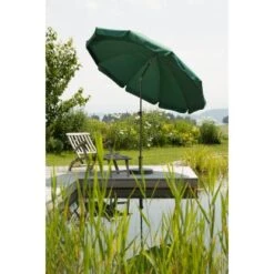 Schneider Schirme Balkonschirm Ø 250 Cm Grün Mit Push-Up Mechanik -Outdoor Schirm Verkauf 476935 2630 2
