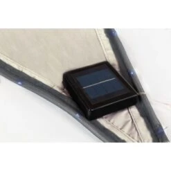 Perel Sonnensegel Mit LED-Beleuchtung Dreieckig 3,6 M X 3,6 M X 3,6 M Taupe -Outdoor Schirm Verkauf 600821 1717 4