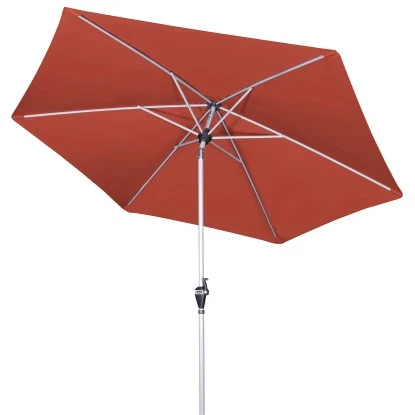 Doppler Marktschirm Active Auto Tilt Ø 266 Cm Terracotta Mit Kurbelmechanik 4 Doppler Marktschirm Active Auto Tilt Ø 266 Cm Terracotta Mit Kurbelmechanik – Bild 2