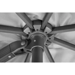 Schneider Schirme Ampelschirm 300 Cm X 358 Cm Silbergrau Mit Kurbelmechanik 23 Schneider Schirme Ampelschirm 300 Cm X 358 Cm Silbergrau Mit Kurbelmechanik -Outdoor Schirm Verkauf 609121 2630 06