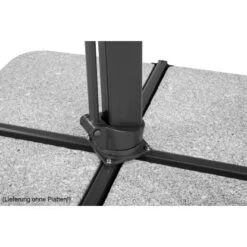 Schneider Schirme Ampelschirm 300 Cm X 358 Cm Silbergrau Mit Kurbelmechanik 28 Schneider Schirme Ampelschirm 300 Cm X 358 Cm Silbergrau Mit Kurbelmechanik -Outdoor Schirm Verkauf 609121 2630 11