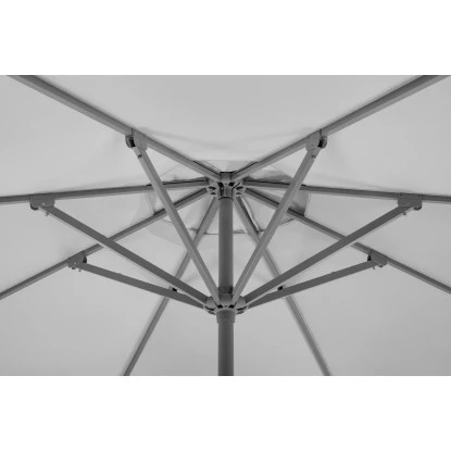 Schneider Sonnenschirm Rooftop Silbergrau Ø 350 Cm 6 Schneider Sonnenschirm Rooftop Silbergrau Ø 350 Cm – Bild 4