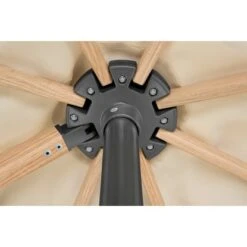 Schneider Ampelschirm Rhodos Twist Woody Natur 300 Cm X 300 Cm -Outdoor Schirm Verkauf 609397 2630 06