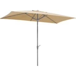 Schneider Sonnenschirm Porto Natur 300 Cm X 200 Cm -Outdoor Schirm Verkauf 609422 2630 03