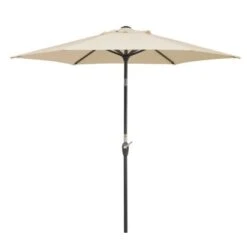 Schneider Sonnenschirm Bilbao Natur Ø 220 Cm -Outdoor Schirm Verkauf 661332 2630 3