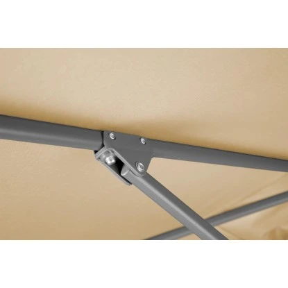 Schneider Schirme Balkonschirm 150 Cm X 270 Cm Natur Mit Kurbelmechanik 7 Schneider Schirme Balkonschirm 150 Cm X 270 Cm Natur Mit Kurbelmechanik – Bild 5