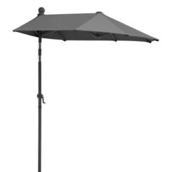 Schneider Schirme Balkonschirm 150 Cm X 150 Cm Anthrazit Mit Kurbelmechanik -Outdoor Schirm Verkauf 661399 2630 3