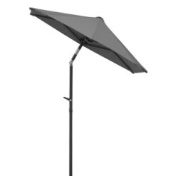 Schneider Schirme Balkonschirm 150 Cm X 150 Cm Anthrazit Mit Kurbelmechanik -Outdoor Schirm Verkauf 661399 2630 4