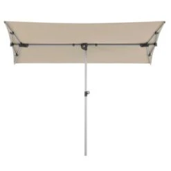 Schneider Schirme Balkonschirm 140 Cm X 190 Cm Natur Mit Handöffner -Outdoor Schirm Verkauf 661625 2630 5