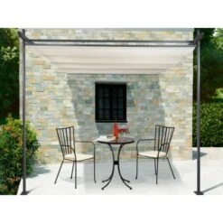 Faltdachmarkise Armila 3x3m Beige -Outdoor Schirm Verkauf 708451 3299 5