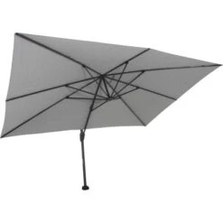 Siena Garden Ampelschirm Cirrus 300 Cm X 400 Cm Grau Mit Kurbelmechanik -Outdoor Schirm Verkauf 717123 1346 02