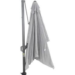 Siena Garden Ampelschirm Cirrus 300 Cm X 400 Cm Grau Mit Kurbelmechanik -Outdoor Schirm Verkauf 717123 1346 05
