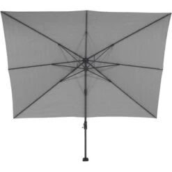 Siena Garden Ampelschirm Cirrus 300 Cm X 400 Cm Grau Mit Kurbelmechanik -Outdoor Schirm Verkauf 717123 1346 07