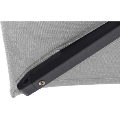 Siena Garden Ampelschirm Stratos 400 Cm X 300 Cm Grau Mit Kurbelmechanik 6 Siena Garden Ampelschirm Stratos 400 Cm X 300 Cm Grau Mit Kurbelmechanik – Bild 4