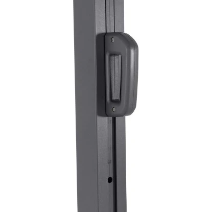 Siena Garden Ampelschirm Stratos 400 Cm X 300 Cm Grau Mit Kurbelmechanik 9 Siena Garden Ampelschirm Stratos 400 Cm X 300 Cm Grau Mit Kurbelmechanik – Bild 7