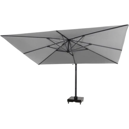 Siena Garden Ampelschirm Stratos 400 Cm X 300 Cm Grau Mit Kurbelmechanik 22 Siena Garden Ampelschirm Stratos 400 Cm X 300 Cm Grau Mit Kurbelmechanik – Bild 20