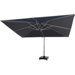 Siena Garden Ampelschirm Stratos 400 Cm X 300 Cm Schwarz Mit Kurbelmechanik -Outdoor Schirm Verkauf 717127 1346 19