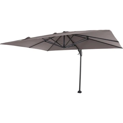 Siena Garden Ampelschirm Sunset N+ 260 Cm X 350 Cm Taupe Mit Kurbelmechanik 4 Siena Garden Ampelschirm Sunset N+ 260 Cm X 350 Cm Taupe Mit Kurbelmechanik – Bild 2