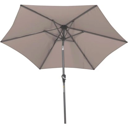 Siena Garden Marktschirm Avio Ø 250 Cm Taupe Mit Kurbelmechanik 10 Siena Garden Marktschirm Avio Ø 250 Cm Taupe Mit Kurbelmechanik – Bild 8