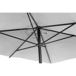 Siena Garden Marktschirm Isa 200 Cm X 300 Cm Grau Mit Kurbelmechanik -Outdoor Schirm Verkauf 717453 1346 07