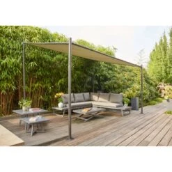 Siena Garden Pavillon Levino 300 Cm X 400 Cm Grau -Outdoor Schirm Verkauf 717479 1346 20