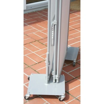 Floracord Paravent Klapptisch Hellgrau 64 Cm X 24,5 Cm 4 Floracord Paravent Klapptisch Hellgrau 64 Cm X 24,5 Cm – Bild 2