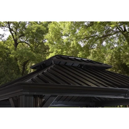 Sojag Aluminium Pavillon Messina 10 X 12 Anthrazit 298 Cm X 363 Cm X 291 Cm 5 Sojag Aluminium Pavillon Messina 10 X 12 Anthrazit 298 Cm X 363 Cm X 291 Cm – Bild 3