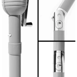 Gartenfreude Marktschirm Ø 200 Cm Taupe Mit Kurbelmechanik 12 Gartenfreude Marktschirm Ø 200 Cm Taupe Mit Kurbelmechanik -Outdoor Schirm Verkauf 753040 4655 4