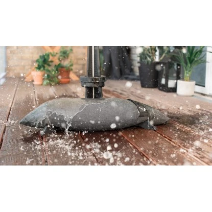 Baser Sonnenschirmständer Für Balkon 20 Kg Dunkelbraun 6 Baser Sonnenschirmständer Für Balkon 20 Kg Dunkelbraun – Bild 4