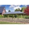 Karibu Pavillon Bever 5 Kdi Mit Verlängerung 639 Cm X 289 Cm X 296 Cm -Outdoor Schirm Verkauf 806165 3739 01