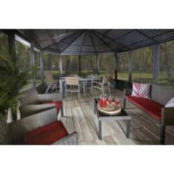 Sojag Pavillon Charleston 384 Cm X 594 Cm -Outdoor Schirm Verkauf 8153470 1741 09