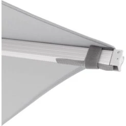 Doppler Ampelschirm Expert 300 Cm X 300 Cm Hellgrau Mit Kurbelmechanik -Outdoor Schirm Verkauf 821977 1948 08