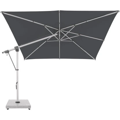 Doppler Ampelschirm Expert 300 Cm X 300 Cm Anthrazit Mit Kurbelmechanik 4 Doppler Ampelschirm Expert 300 Cm X 300 Cm Anthrazit Mit Kurbelmechanik – Bild 2