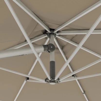 Doppler Ampelschirm Expert 300 Cm X 300 Cm Sand Mit Kurbelmechanik 9 Doppler Ampelschirm Expert 300 Cm X 300 Cm Sand Mit Kurbelmechanik – Bild 7