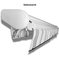 Spettmann Halbkassettenmarkise Sky Klassik 400 Cm X 250 Cm Grau Meliert Silber -Outdoor Schirm Verkauf 838253 4502 2 3