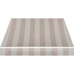 Spettmann Halbkassettenmarkise Sky Klassik 400 X 200 Cm Beige-Sand Streifen Weiß
